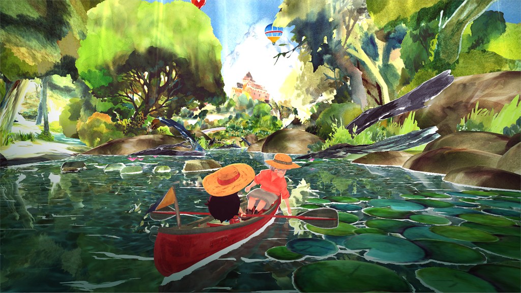 L&rsquo;eau, la rivière et l&rsquo;aquarelle : une harmonie dans le jeu vidéo &laquo;&nbsp;Dordogne&nbsp;&raquo;
